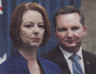 Prime Minister Julia Gillard and Immigration Minister Chris Bowen